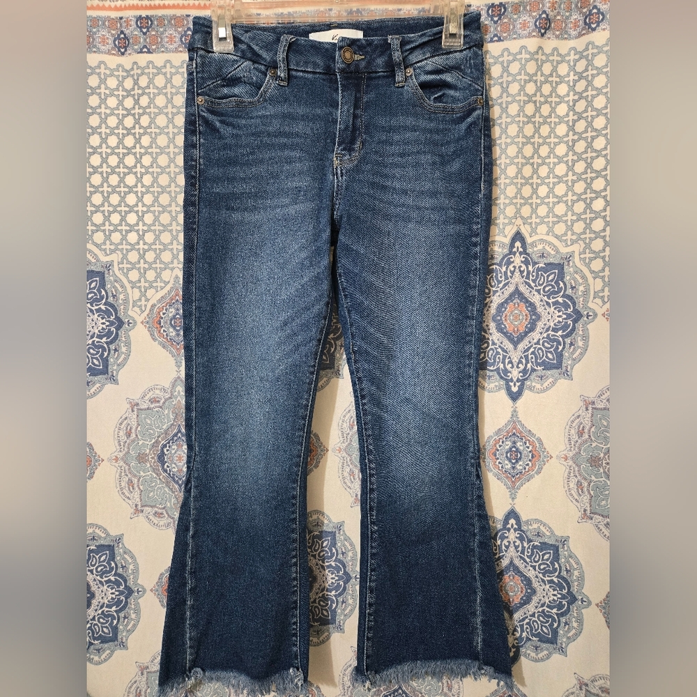 KanCan Medium Blue Flare Jeans